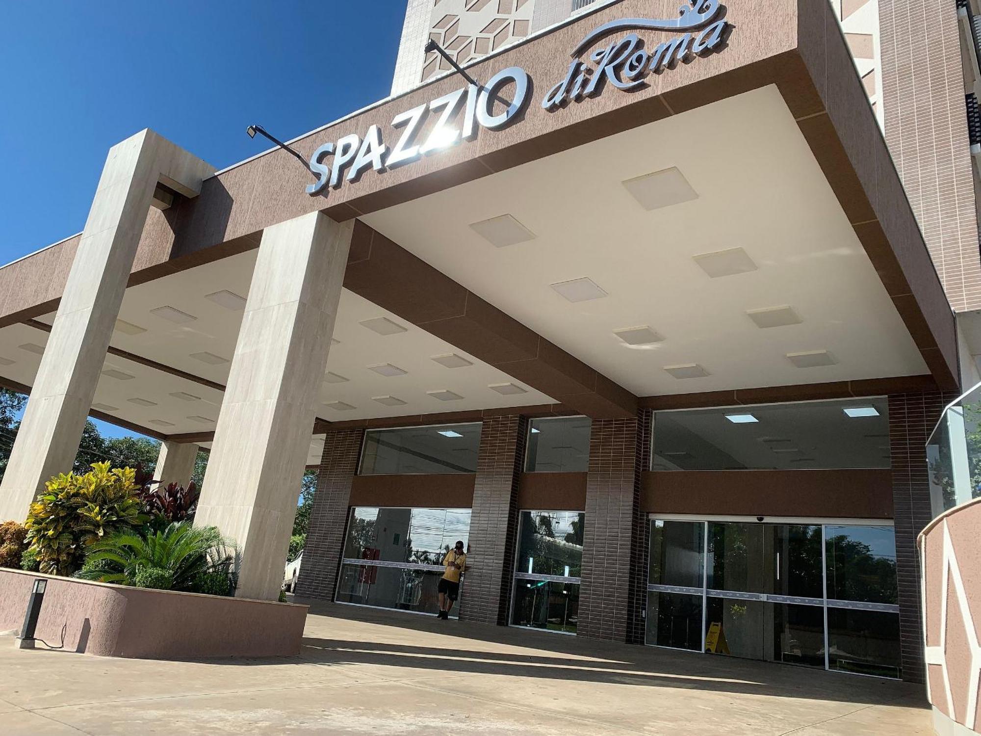 Hotel Spazzio Diroma Cafe Da Manha E Acesso Ao Acqua Park Caldas Novas Kültér fotó