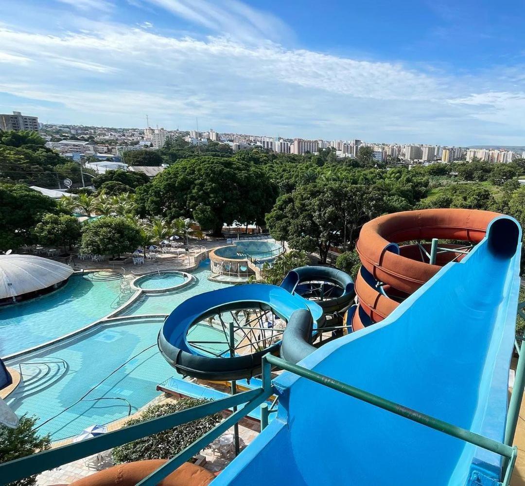 Hotel Spazzio Diroma Cafe Da Manha E Acesso Ao Acqua Park Caldas Novas Kültér fotó