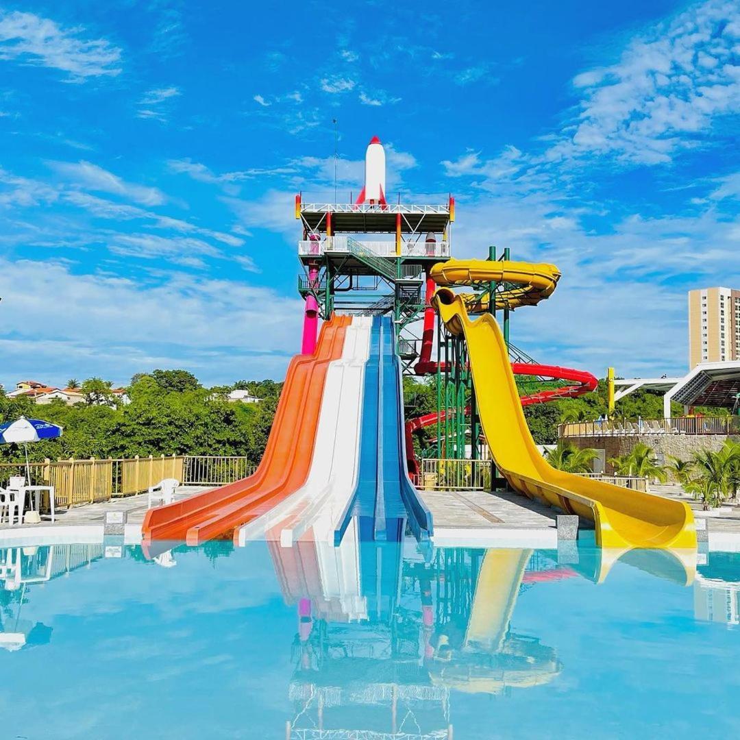 Hotel Spazzio Diroma Cafe Da Manha E Acesso Ao Acqua Park Caldas Novas Kültér fotó